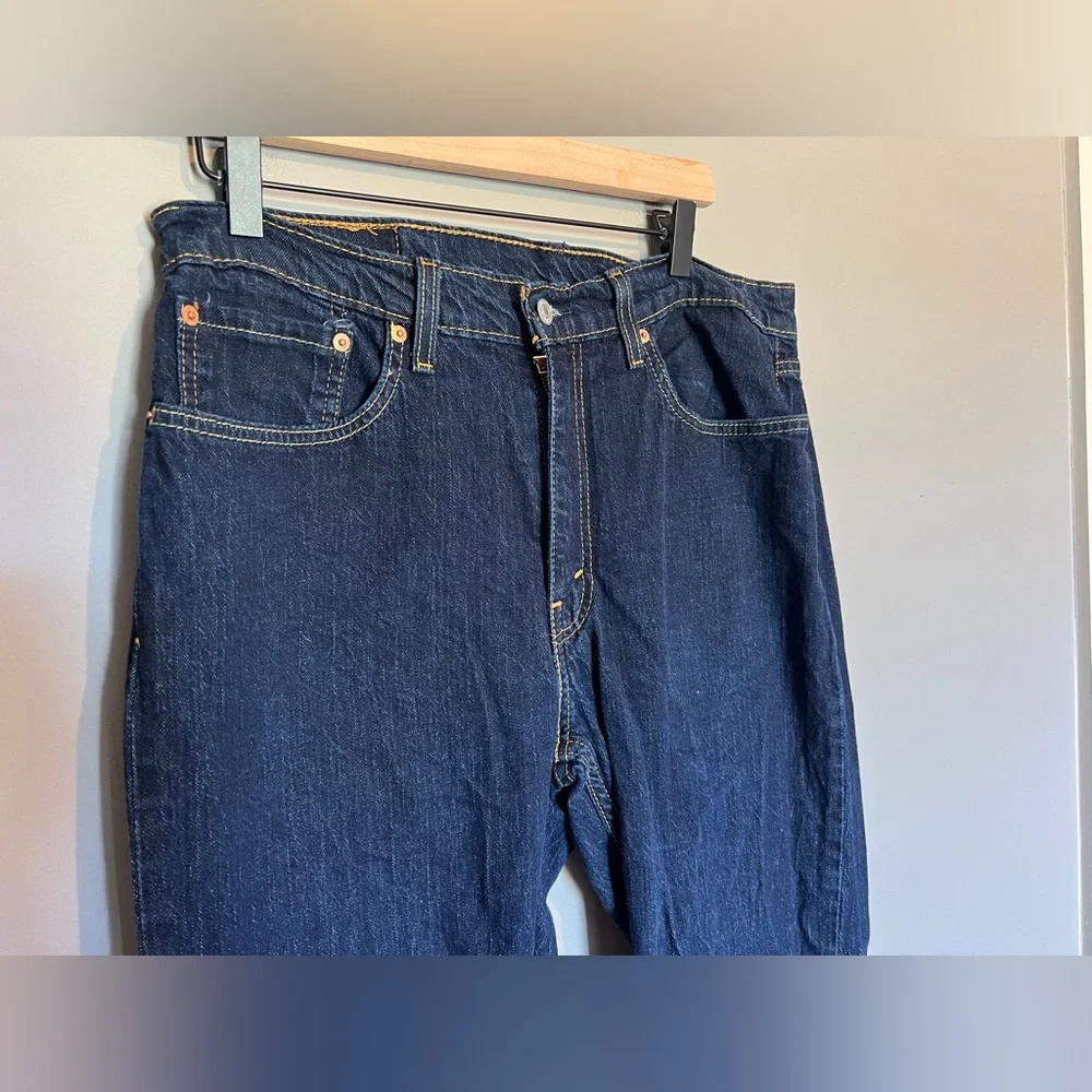 Levi's Blue Jeans Size W36 L32 - Picture 3 of 7